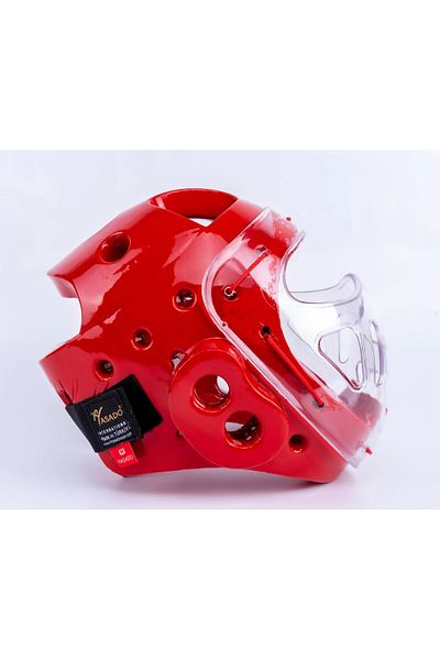 HAŞADO Taekwondo Closed Glass Mushroom Helmet