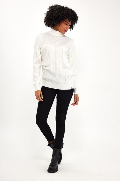 ALEXANDERGARDI HALF FISHER COMFORT FIT KNIT SWEATER (E23-6706)