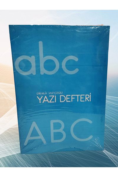 İNCİ DEFTER Caiet de scris cu linii de ghidare PEARL Caiet de scris frumos supradimensionat 32 de coli
