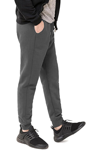 GHASSY CO. Ghassy Co. Men's Ultra Thermal Winter Sherpa Lined Active Running Skinny Leg Jogger Sweatpants