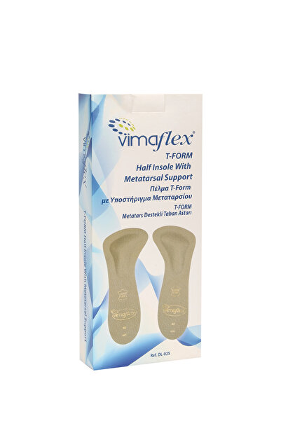 Kifidis Dl 025 T-form Metatars Destekli Yarım Taban Astarı