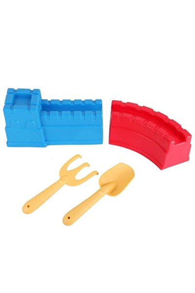 LETS BE CHILD مجموعة لعب القلعة والرمل والشاطئ