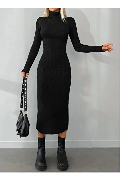 buğlem collection Μολύβι φόρεμα με ζιβάγκο Midi Lyc Camisole