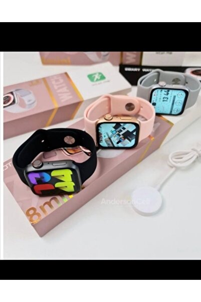 Marka Aksesuar Watch 8 Pro Akılı Saat 41 mm ios-Android Uyumlu Akıllı Saat