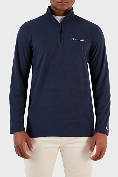Champion Yarım Fermuarlı Yumuşak Dokuma Mikro Polar Sweat Erkek SWEAT 216695 ...