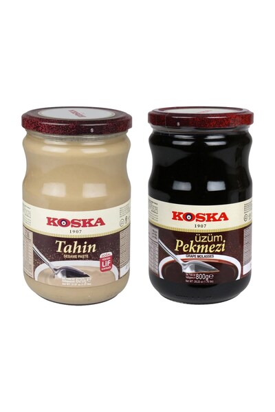 Koska Tahin 600 gr + Pekmez 800 gr 2 li Set