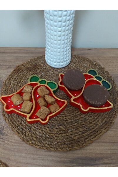 RENKLİMASALTASARIMLAR Bell Christmas Plate