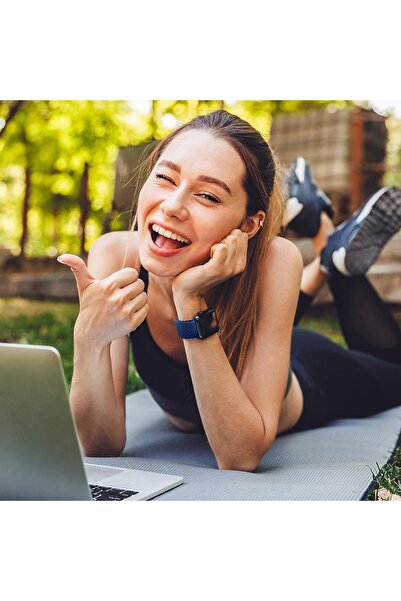 mimtec Apple Watch Uyumlu 42mm 44mm 45mm 49mm 1/2/3/4/5/6/se/7/8/9 Ultra Kordon Loop Kordon