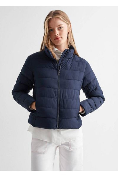 Mango Teen Pikowana kurtka typu anorak – wygodne dopasowanie i stylowy design
