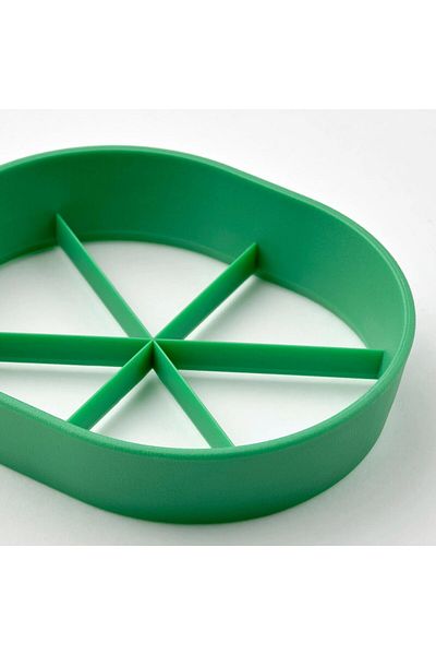 IKEA UPPFYLLD multicolor egg slicer 4 pieces
