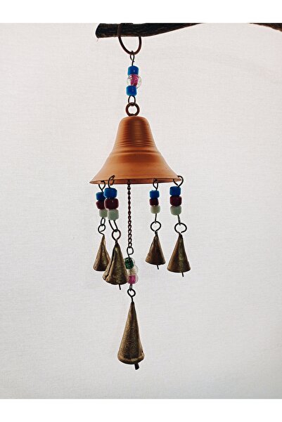PİRAMİGO Metal Çan Askılı Rüzgar Kapı Çanı