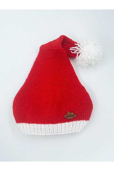 Le Petite Histoire New Year, Baby Santa Hat Hand Knitting