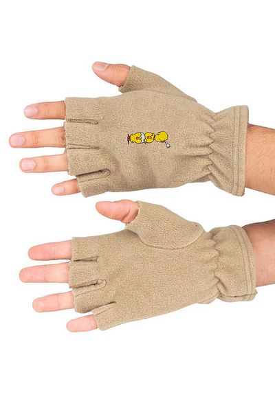 herotasarım Γάντια Polar Cut Line Brown Friends - Bll4610