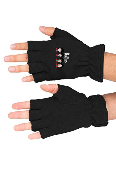 herotasarım Τα Beatles Polar Kesik Eldiven bll4647