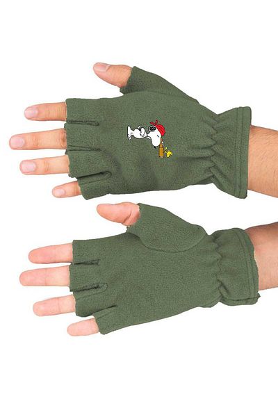 herotasarım Γάντια Snoopy Fleece Cut - Pirate bll4515