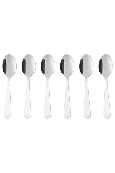 IKEA DRAGON stainless steel 16 cm dessert spoon 6 pcs