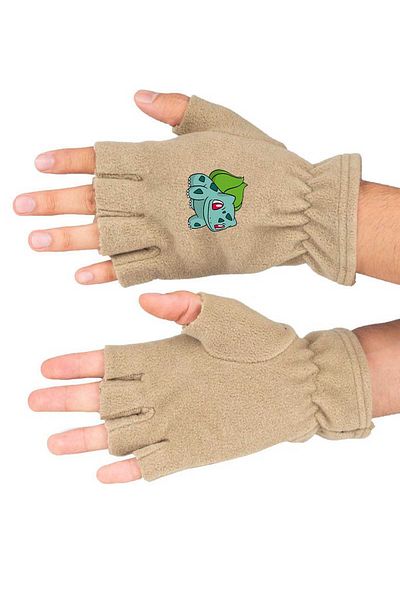 herotasarım Γάντια Pokemon Balbasaur Fleece Cut - BLL4800