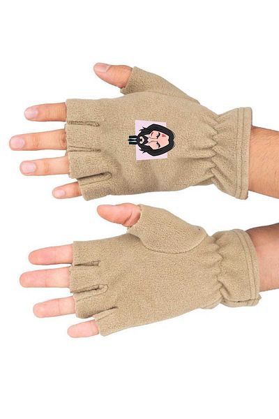 herotasarım John Wick Fleece Cut Gloves - BLL4822 Model
