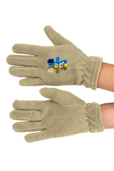 herotasarım Μακριά Γάντια Teddy Bear Fleece - bll4497