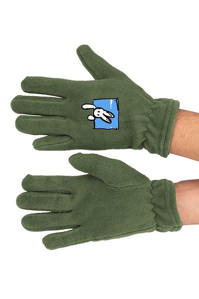 herotasarım Μακριά γάντια Rabbit Fleece - bll4571