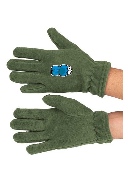 herotasarım Sasame Street Zombies - Μακριά Γάντια Fleece BLR4380