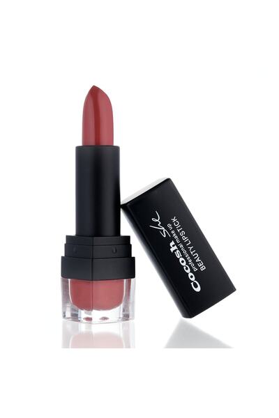 Cocosh She Beauty Lipstick Lipstick 03 Rosebush, Creamy Formula, Satin Look, Medium-Full Coverage