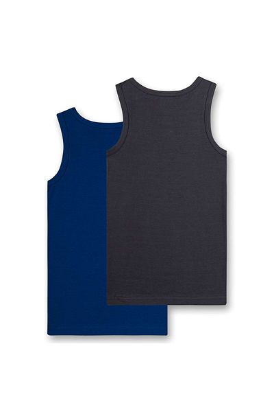 Sanetta 2er-Pack Jungen-Shirts – Unterwäsche, Unterhemden, Baumwolle, Fußball