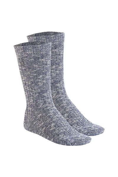 Birkenstock Herren Socken, 2er Pack - Strumpf, Cotton Slub, Baumwoll-Flammégarn