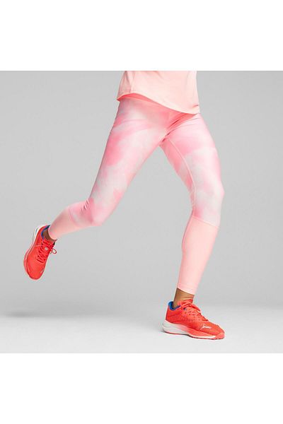 Puma RUN ULTRAFORM AOP HW FL TIGHT Koral Ice