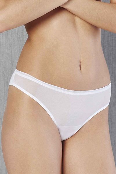 Doreanse Women's 100% Cotton Fabric Transparent String Thong