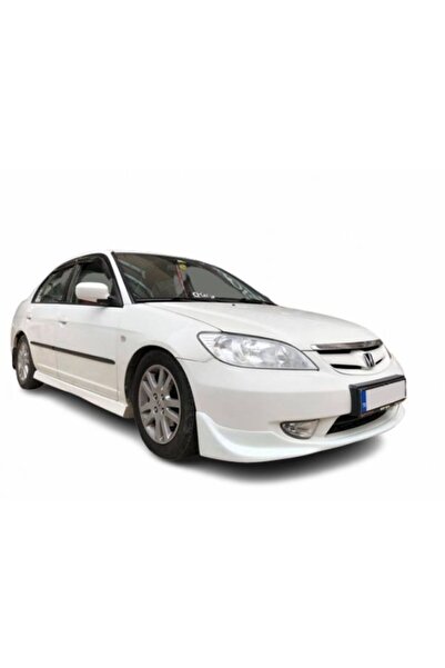 Honda Civic Uyumlu  Vtec 2 Yan Ek (2001 - 2006) Marşpiyel Seti (Plastik)