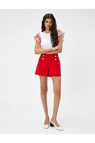 Koton Women's Clothing T-Shirt 3SAK50017UK White WHITE