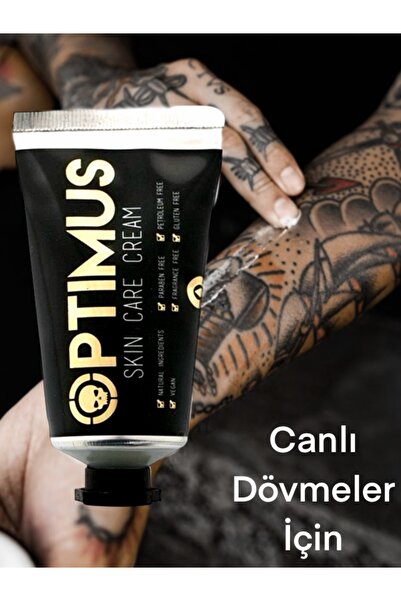Optimus Dövme Bakım Kremi 50ml (Büyük)