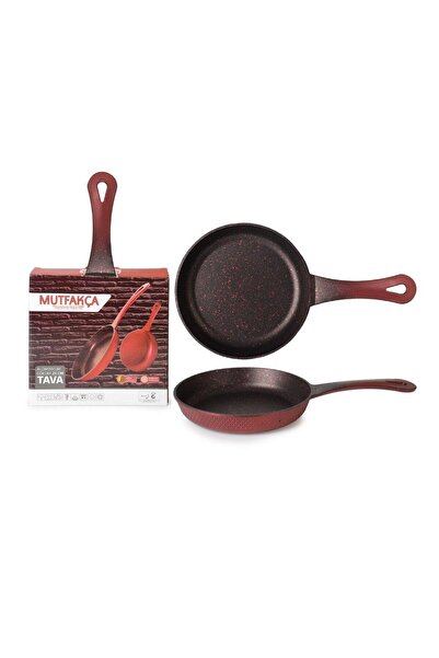 ERGENÇLER Renkli Yekpare Alüminyum Döküm 20 Cm Tava