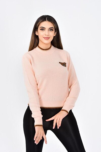 NYN TEKSTİL Women's Crew Neck Knitwear Sweater