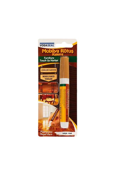 Vodaseal Furniture Scratch Remover Touch Up Pen Oak - With Blister