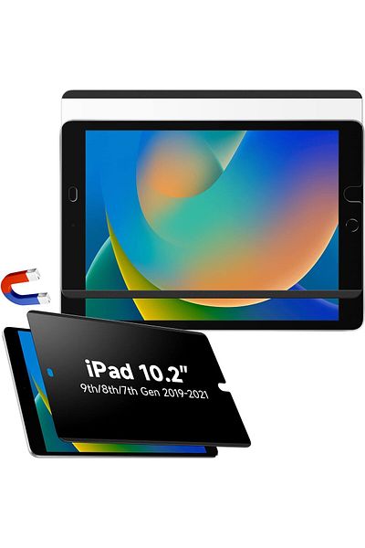 TEKNETSTORE متوافق مع iPad 7، 8، الجيل التاسع 2020 /2021 10.2 ملمس الورق المغناطيسي