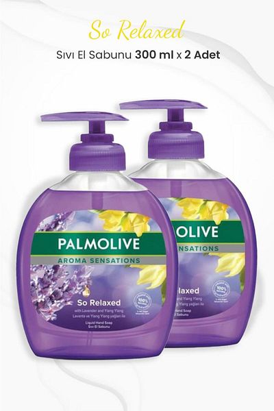 Palmolive Aroma Sensations So Relaxed Liquid Soap 300 ml x 2 Pieces