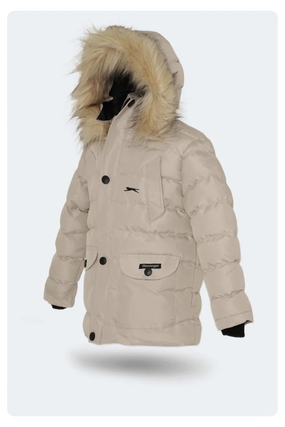 Slazenger unisex kalın dolgulu mont kaban