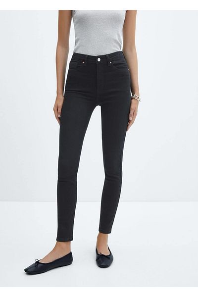 MANGO Woman High waist skinny jeans