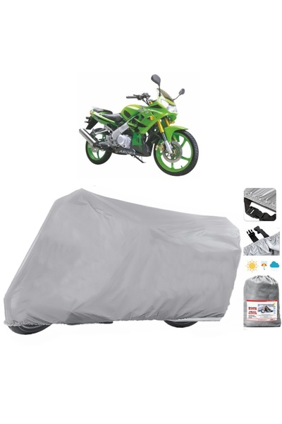 AUTOLION Arora Ks 150-23 Compatible Motorcycle Tarpaulin Waterproof UV Sun Pr...