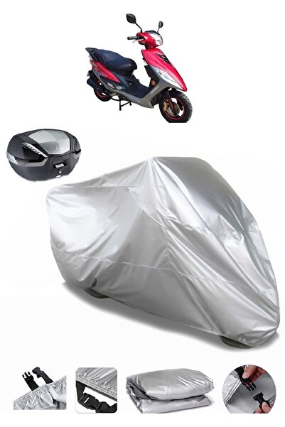 AUTOLION Arora AR 50-6 Capirossi Rear Bag Compatible Motorcycle Tarpaulin
