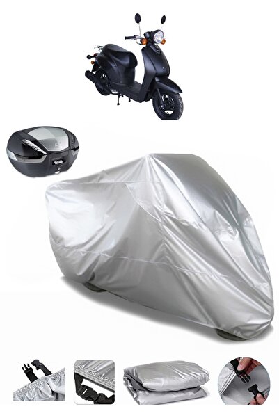 AUTOLION Arora AR 50-20 Today Rear Bag Compatible Motorcycle Tarpaulin