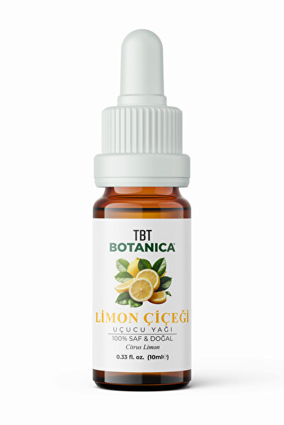 TBT %100 Saf Limon Çiçeği Yağı Citrus Lemon: Doğal Ve Etkili Bir Terapi |10 Ml|