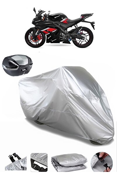 AUTOLION Yuki YK250-21 R-Samurai حقيبة خلفية متوافقة مع مشمع دراجة نارية سميك
