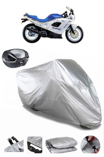 AUTOLION حقيبة خلفية سوزوكي GSX 600 F متوافقة مع القماش المشمع للدراجات النار...