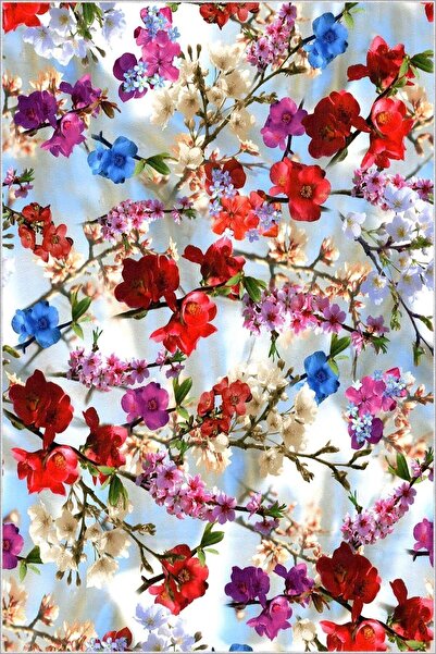 10 Post Online Mutfak Halısı Kırmızı Mavi Yolluk Kaymaz Yuvarlak Oval Kesme Ince Yıkanabilir Halı