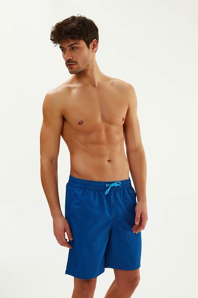 Eros Indigo 2933Eses – Gerade geschnittene Micro-Shorts in mittlerer Länge