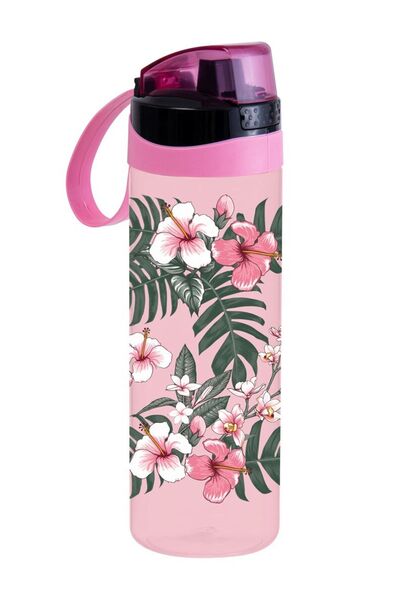 Herevin Matara (Suluk) Desenli Como Pembe Hibiscus Çiçeği 750 Cc 161670-080