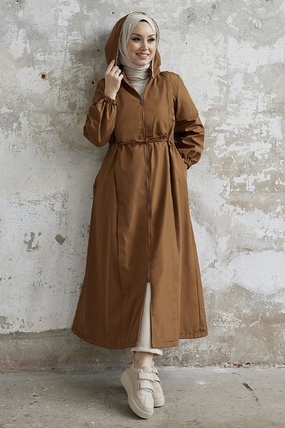 InStyle Παλτό με επένδυση από γούνα Molera - Μαύρισμα